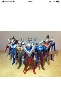 クリア カラー】ウルトラマン ソフビ フィギュア セット 映画