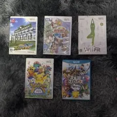 Wiiソフトセット（ファミリースポーツ等）