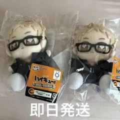 タイトーくじ ハイキュー c賞 月島蛍 ぬいぐるみ2個セット