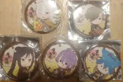 刀剣乱舞　アニメイトカフェ　アニカフェ　缶バッジ　５点セット