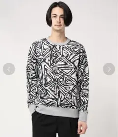 NIKE 幾何学模様 クルーネックスウェット トレーナー XLsize