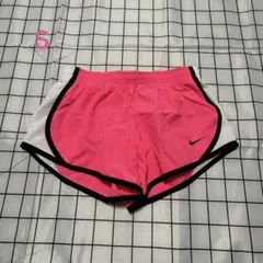 ★Nike DRI-FIT S 130 ランニングショートパンツ 子ども ピンク