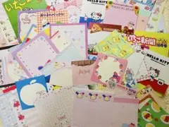 サンリオバラメモセット120枚前後おすそ分け まとめ売り
