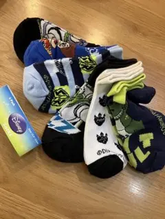 難あり　　コストコDisney トイストーリー　キッズ靴下 6足セット