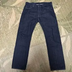 Levi's 501 ダークブルー ストレートジーンズ W34L32