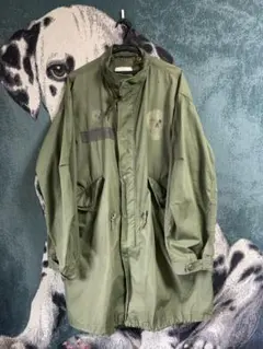 M65 フィッシュテールパーカー　フード　米軍実物　80s モッズコート MILITARY（ミリタリー） 実物 USED 米軍 M-65用フード アクリルファー
