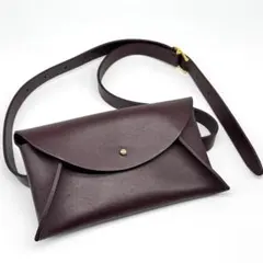 ベルトバッグ ボルドー