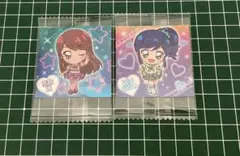 アイカツ！ にふぉるめーしょん シールウエハース　紫吹蘭　霧矢あおい