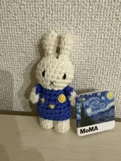 MOMA限定 ミッフィー ぬいぐるみキーホルダー（星空）