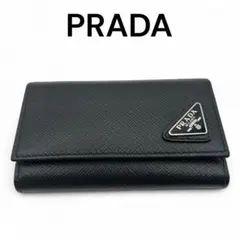 ヤシ様専用　【未使用級 現行】プラダ 6連キーケース サフィアーノ レザー 黒