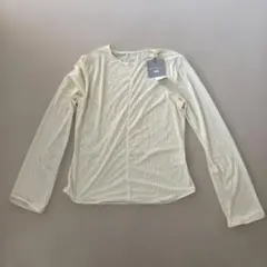 UNIQLO Mame Kurogouchi シアークルーネックTシャツ