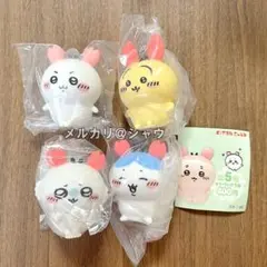 ちいかわ　ソフビフィギュア３　4種セット ハチワレ うさぎ モモンガ