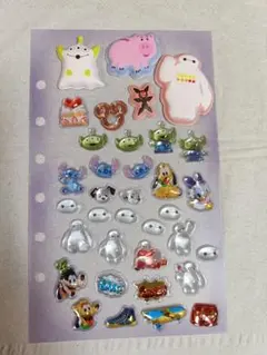 シール帳　おすそわけ　ディズニー