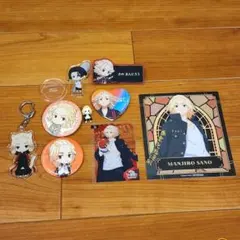 東リベ 色紙 アクスタ 缶バッヂ他 佐野万次郎②