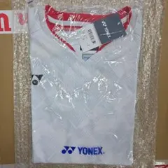 YONEX バドミントン シャツ ホワイト/レッド 10657Y O新品未使用