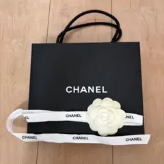 CHANEL シャネル ショッパー 紙袋　ブラック 黒 ショップ袋　カメリア