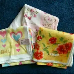 新品☆ブランドハンカチ 3枚セット
