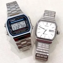 CASIO・SEIKO 腕時計 2点 まとめ売り