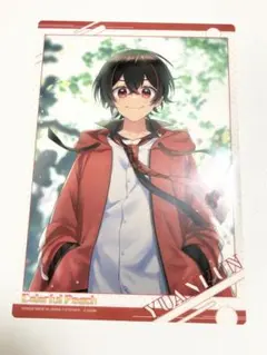 カラフルピーチ からぴち ゆあんくん ゆあん グッズ クリアポスター ガチャ