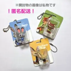 ① ズートピア ブリスターチャームコレクション 3点セット ガチャガチャ