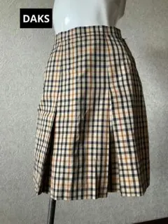 ✰DAKS チェック柄 フレアスカート 60-88のサムネイル