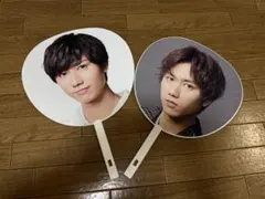 SnowMan 阿部亮平 うちわ idome labo ライブグッズ カバー付き