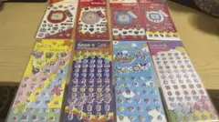 たまごっち　キラキラシール　プチプチシール　8枚セット