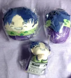 忍たま乱太郎 忍たま 七松 小平太 3個セット おまけ3枚付き