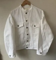 BEAUTY&YOUTH デニム ジャケット オフホワイト サイズS 短丈