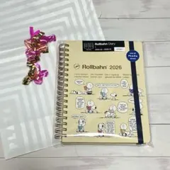 PLAZA限定　ロルバーン　ダイアリー　L スヌーピー