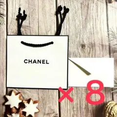 CHANEL  ショッパー 小サイズとメッセージカード ×8セット
