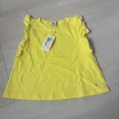 n*a様 PETIT BATEAU フリルTシャツ イエロー 110cm 5anのサムネイル