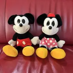 値引き　ディズニー ミッキー＆ミニー ぬいぐるみ 2体セット