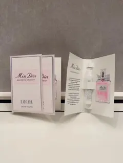 【新品 未使用】Miss Dior ミスディオール 香水 サンプル*3個
