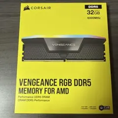 CORSAIR VENGEANCE RGB DDR5 32GB メモリ