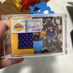 Shaquille O'Neal ゲーム用ジャージカード 34