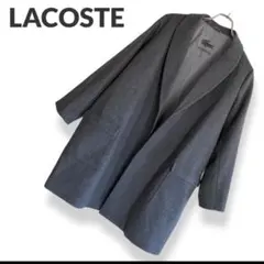 LACOSTE ウール混 テーラードジャケット グレー 40のサムネイル