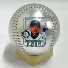 イチロー　2001年 ルーキーイヤー　ア・リーグ新人王獲得　シルバーフォトボール