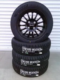 送料込み☆IOTA+ダンロップ オールシーズン 155/65R14☆スペーシア
