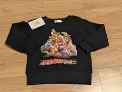 マリオカート　マリオ　キッズ　トレーナー　裏起毛　100　子供服　新品