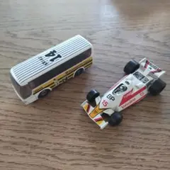 トミカ 阪神タイガースバス & Maisto F1カーのサムネイル