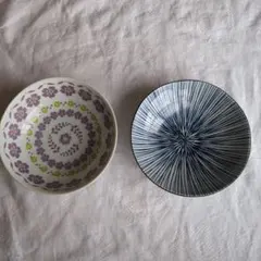 深皿2枚セット　三峰　TATSUYA KAWAGOE