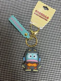 新品未使用 ゴジラ サンリオ立体マスコットキーホルダー