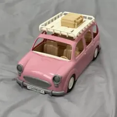 シルバニアファミリー ピクニックワゴン　ピンク
