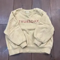 子ども服 バースデー 黄色 90cm tete a tete