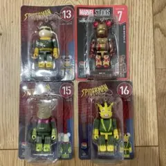 BE@RBRICK Happyくじ MARVEL 4種セット