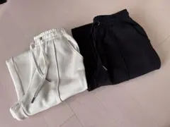 未使用品（洗濯済）　GUスウェットパンツ 2色セット