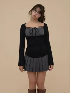 Gisele knit set up andmary