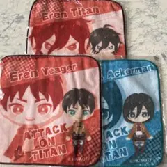 進撃の巨人　ミニハンドタオル