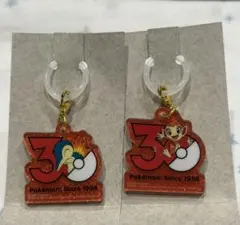 ポケモン Pok-Charm 30周年ロゴマスコット ヒノアラシ ヒコザル